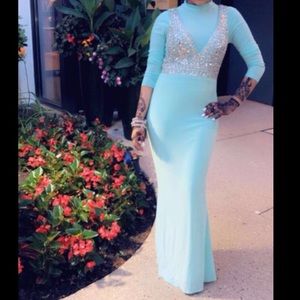 Mint Green Prom Dress